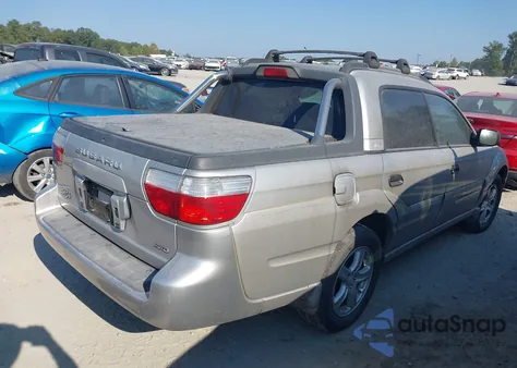 2004 Subaru Baja Sport из США, поврежденный, VIN 4S4BT62C847100480